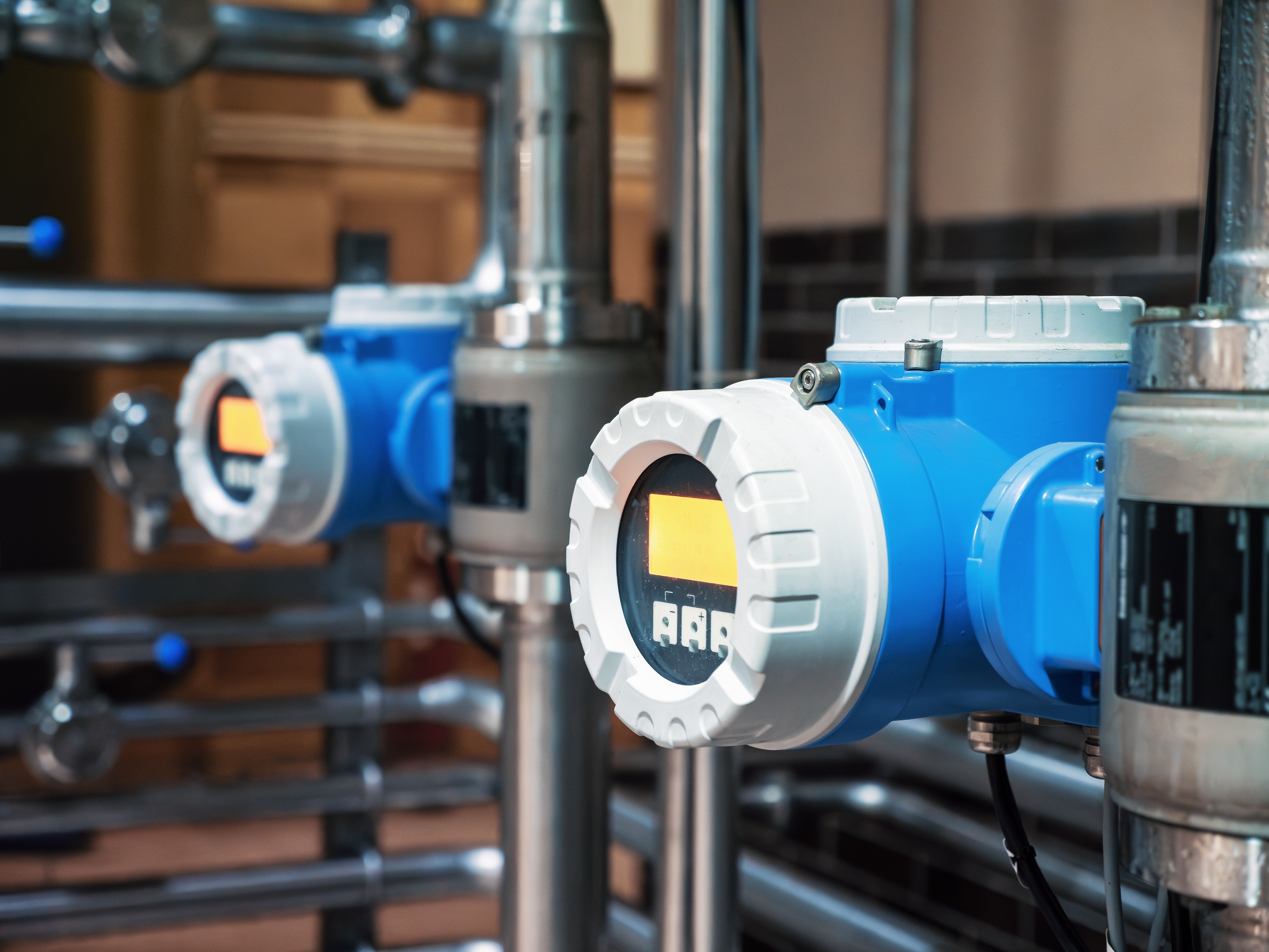 Process instrumentation — flow and pressure meters