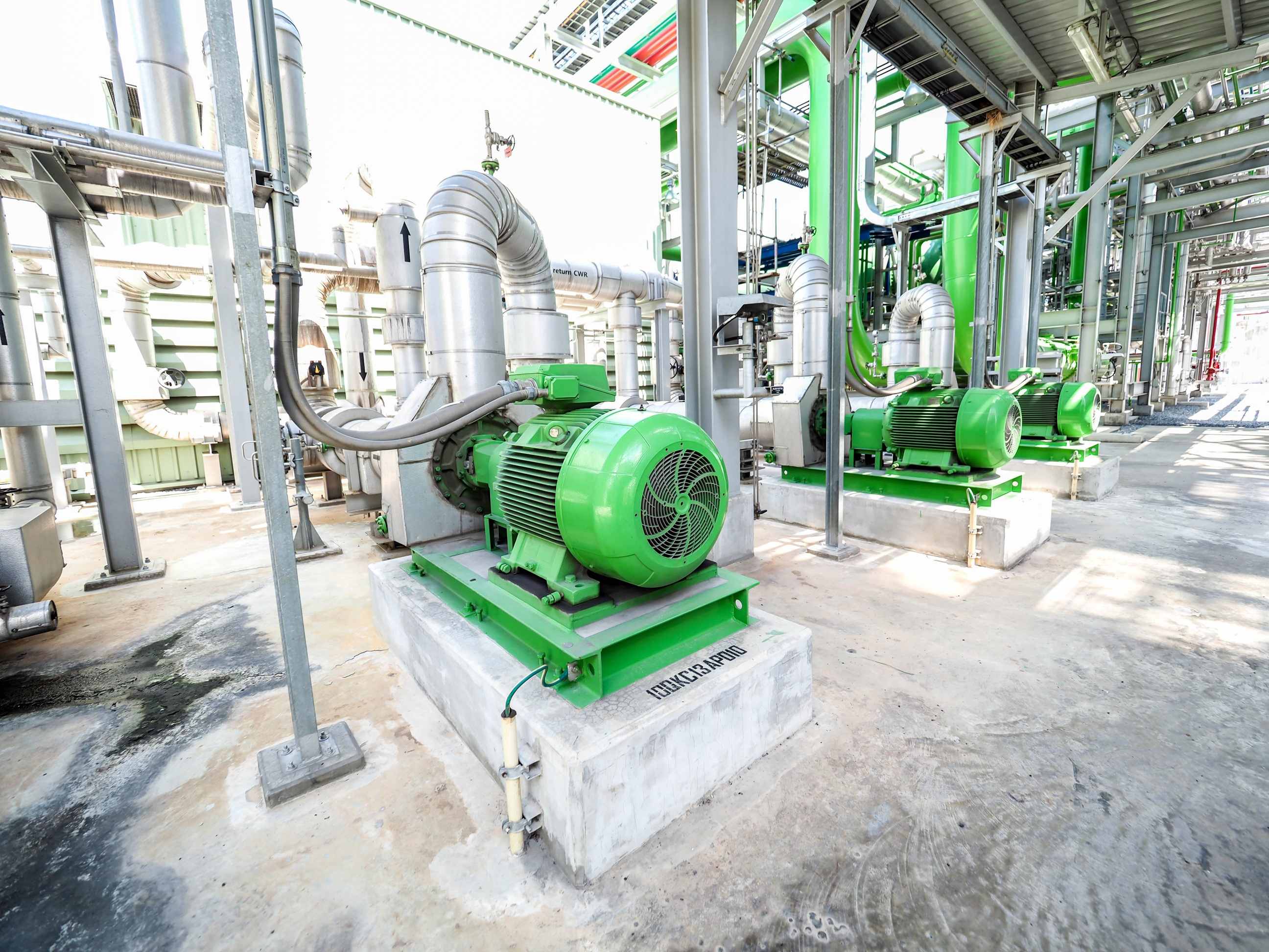 Industrial pumps and dosing systems